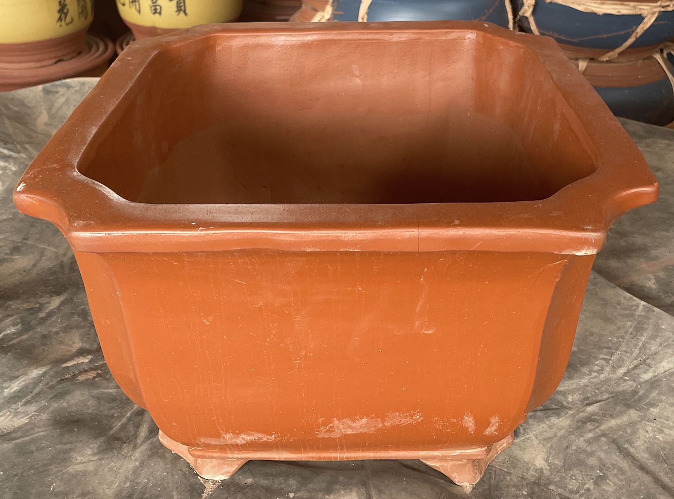 30cm Large Square Terracotta Plant Pots