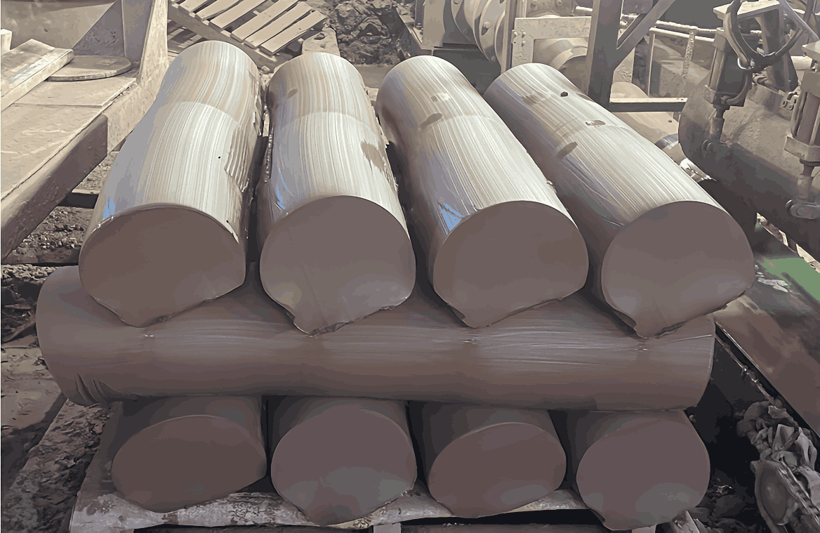 Clay strips for making amphorae