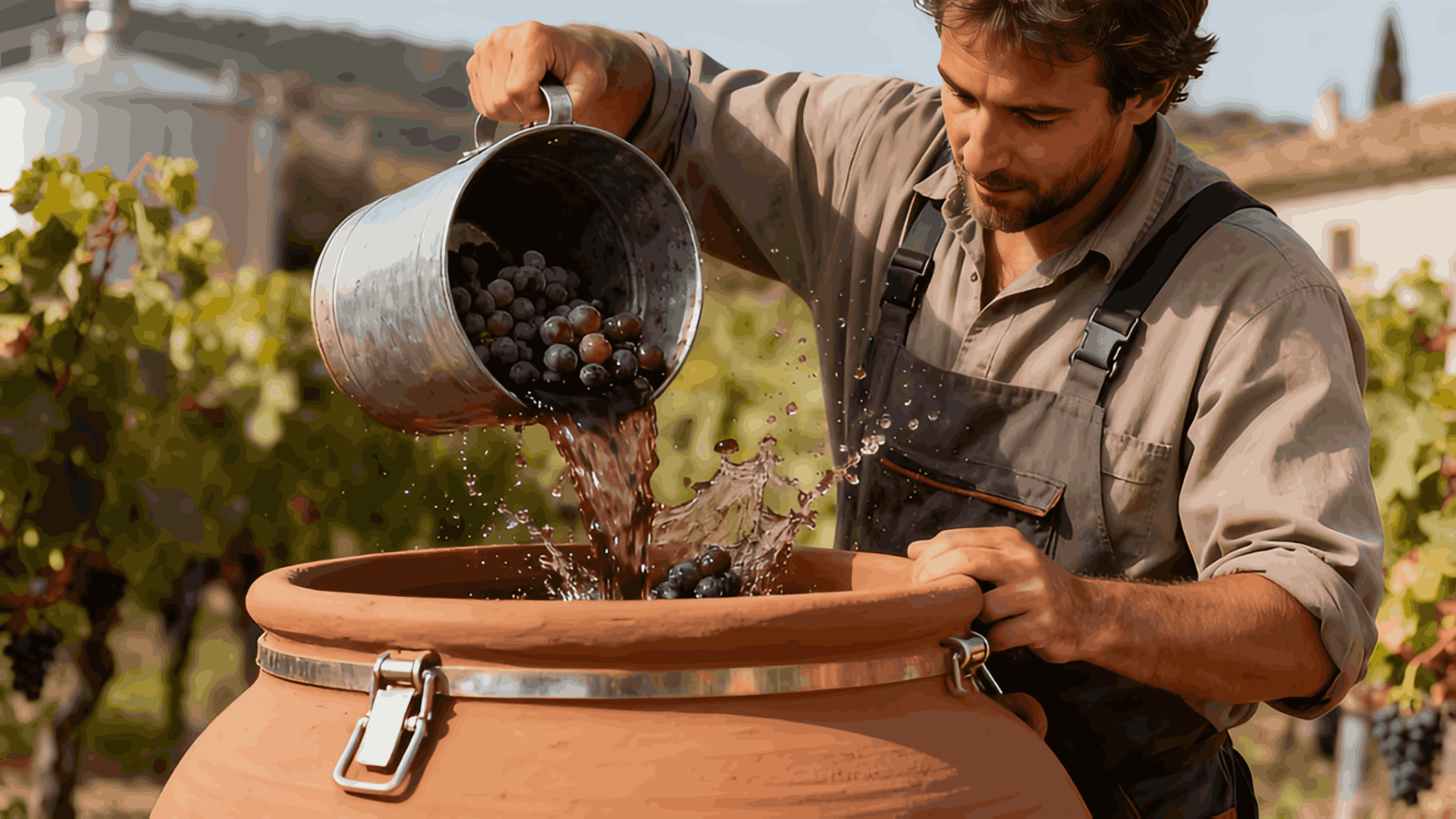 What is amphora wine
