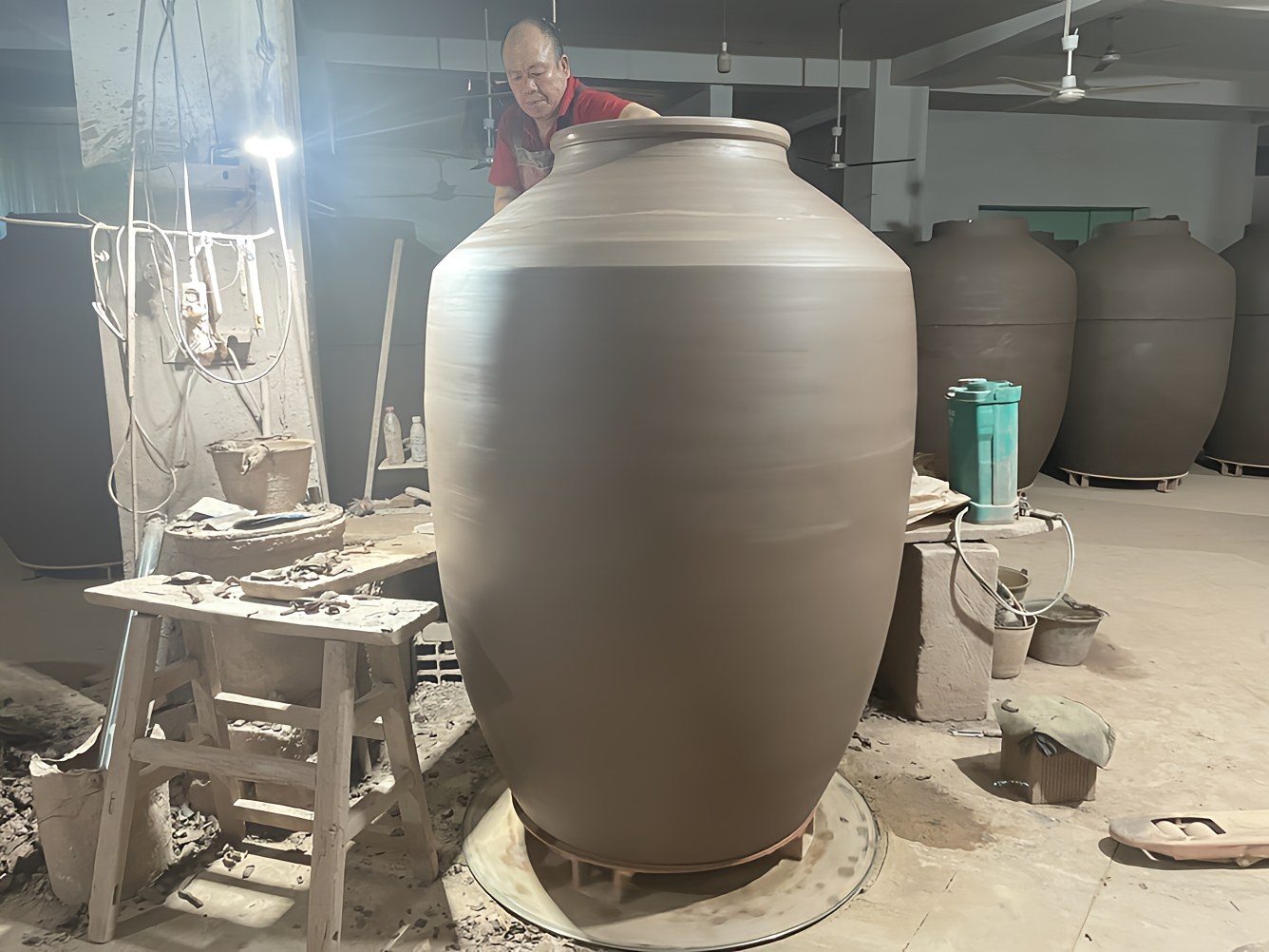 Wine Amphora Manufacturing Process
