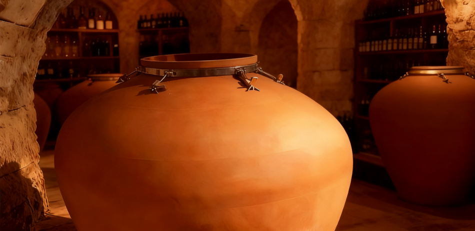 wine amphora of Features