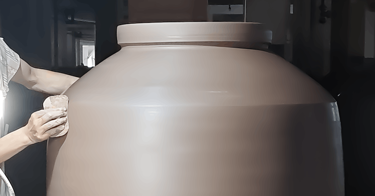 Refined Terracotta Amphora