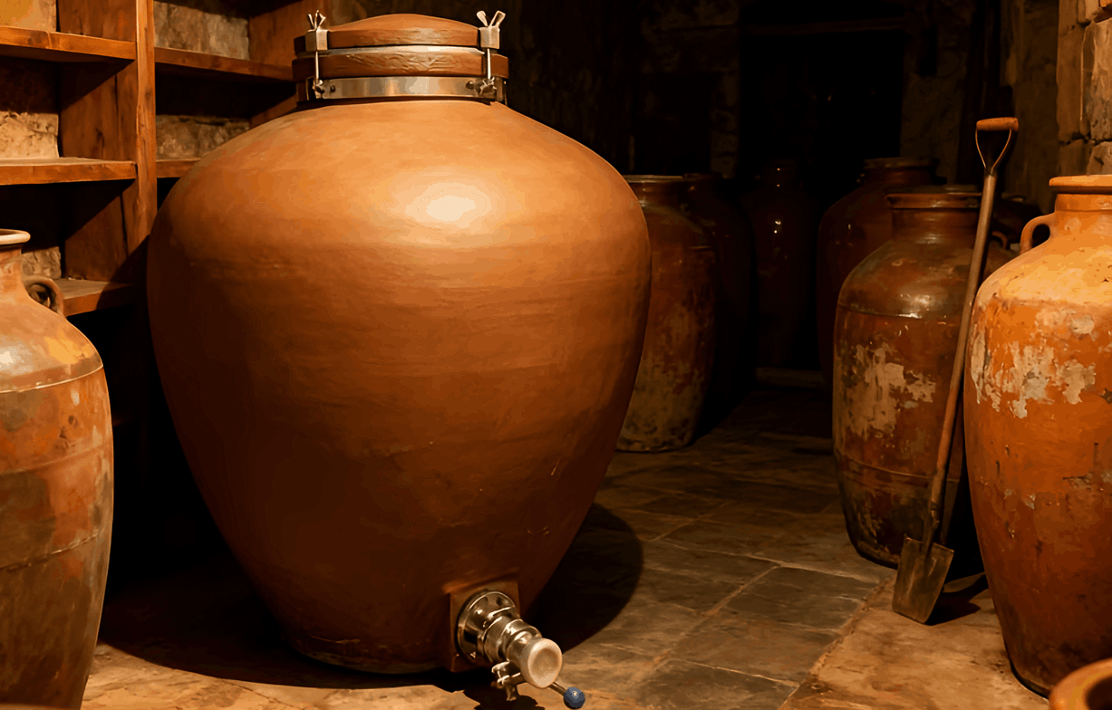 Wine fermentation jar suitable for wineries