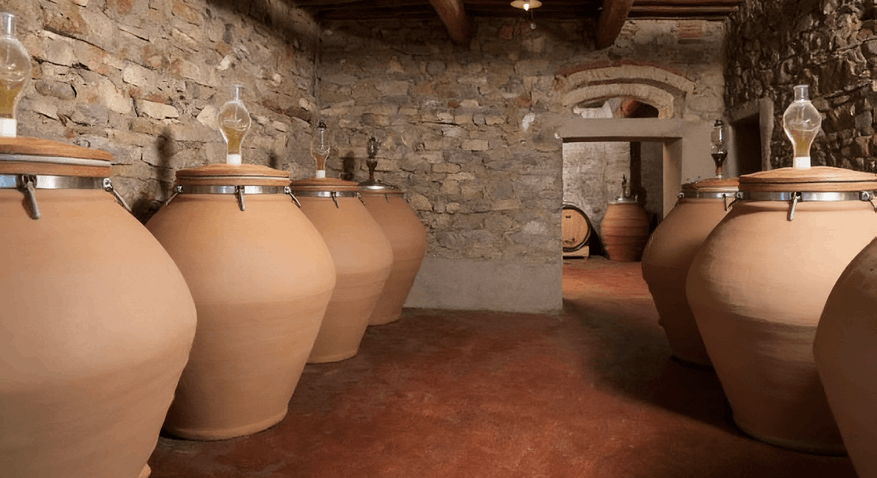 amphora winemaking for natural and low-intervention wines