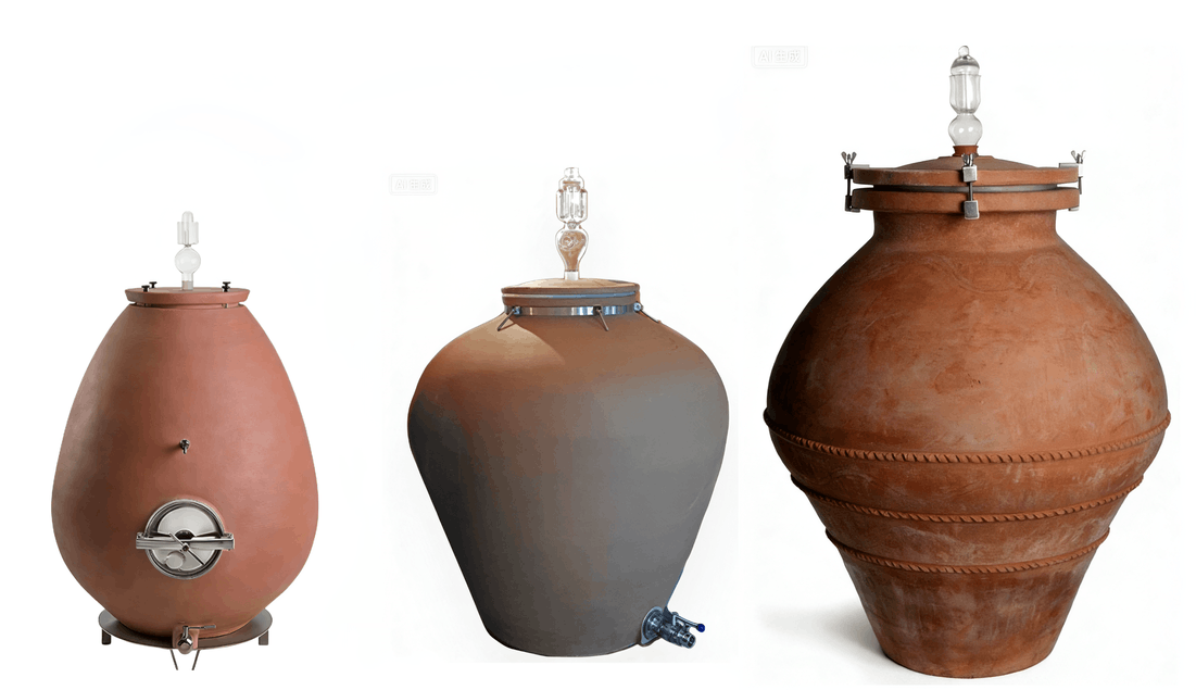 choosing the right wine amphora size and shape for your winery